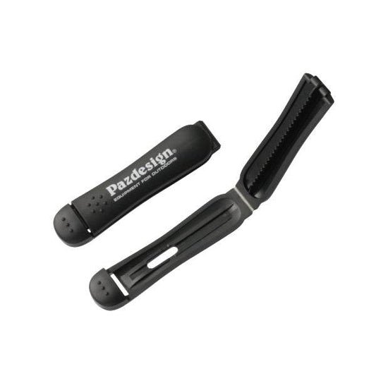 Pazdesign pazdesign BELT STOPPER PAC-272 BLACK ( WHITE LOGO ) - Britannic Trade