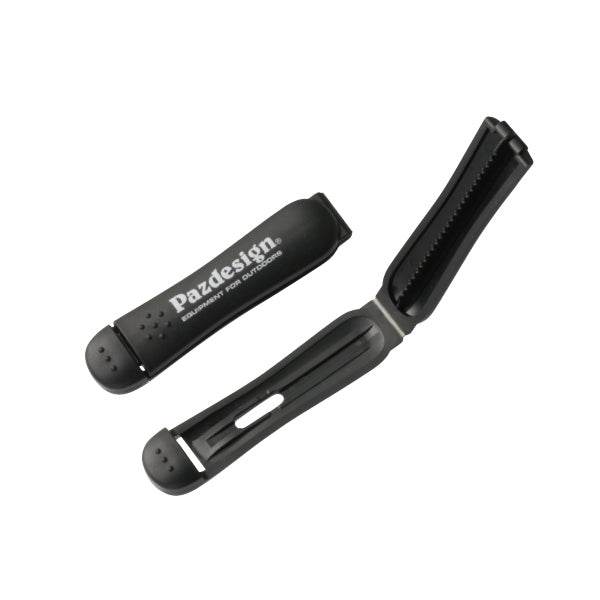 Pazdesign pazdesign BELT STOPPER PAC-272 BLACK ( WHITE LOGO ) - Britannic Trade