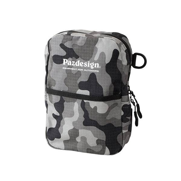 Pazdesign SIDE POUCH W M W60 x H225 x D70mm PAC-318 GREY CAMO - Britannic Trade