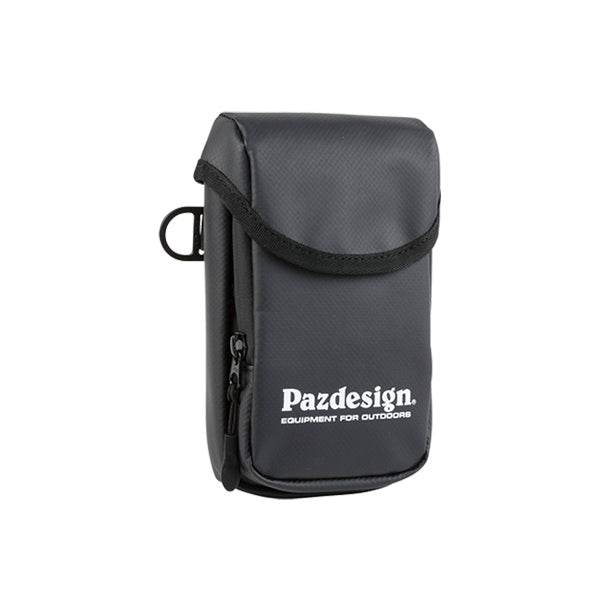 Pazdesign TARPAULIN MOBILE POUCH W100 x H180 x D55mm PAC-319 BLACK WHITE - Britannic Trade