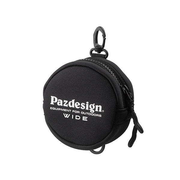 Pazdesign CHLOROPRENE LEADER POUCH WIDE 95 x 55mm PAC-335 BLACK