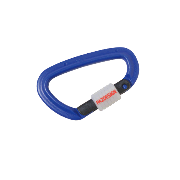 Pazdesign PSL CARABINER LUMILOCK M 54mm PAC-214 BLUE fishing accessory