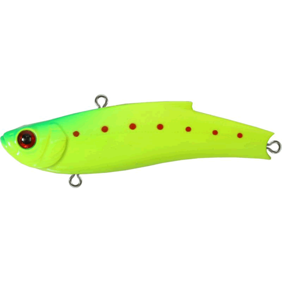 BASSDAY RANGE VIB 70ES 70mm 15.0g P-412 LIME CHART HEAD IWASHI saltwater fishing lure