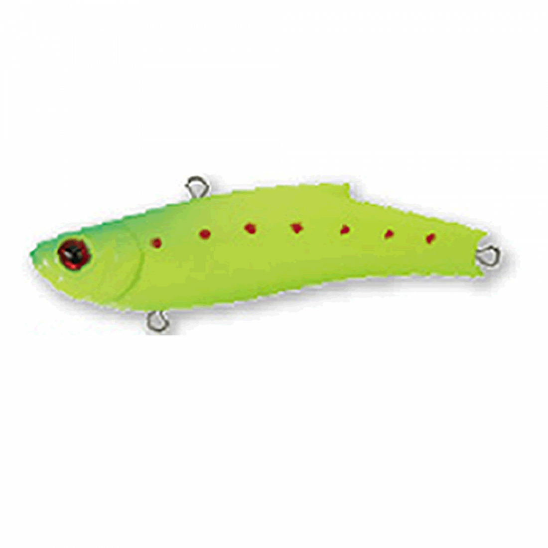 BASSDAY RANGE VIB 55ES 55mm 10.0g P-412 LIME CHART HEAD IWASHI saltwater fishing lure