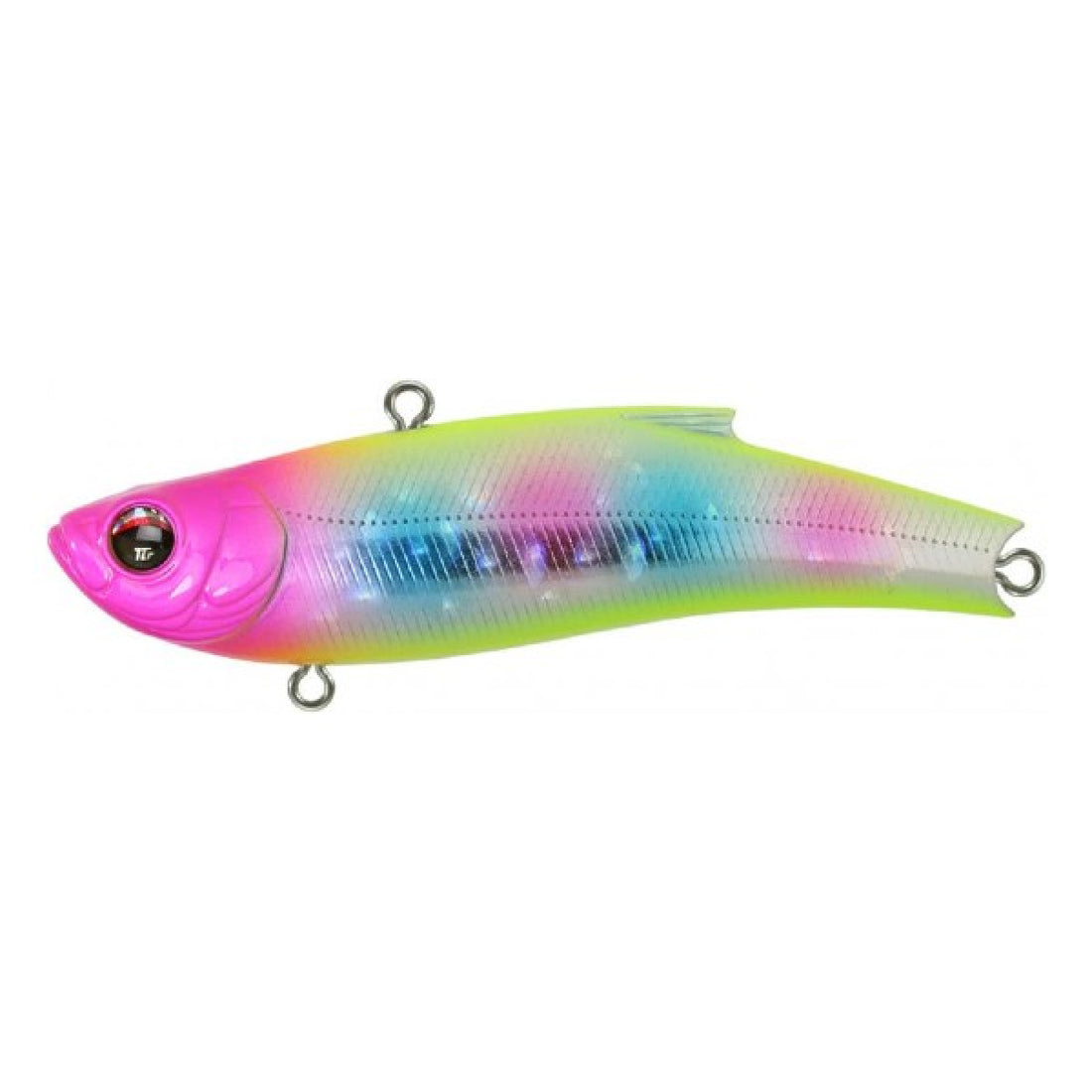 BASSDAY RANGE VIB 55TG 55mm, 14.5g SINKING RD-522 PINK HEAD CANDY saltwater fishing lure