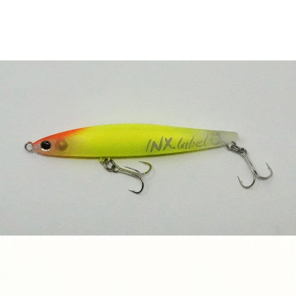 INX.label S.P.M65 S&S 65mm : 4.0g INX016 ORANGE HEAD CHART saltwater fishing lure