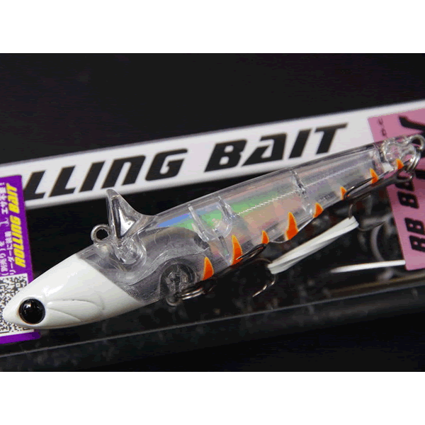 TACKLE HOUSE ROLLING BAIT RB88LW 88mm : 18g Sinking #RBT5 MONZETSU CLEAR saltwater fishing lure