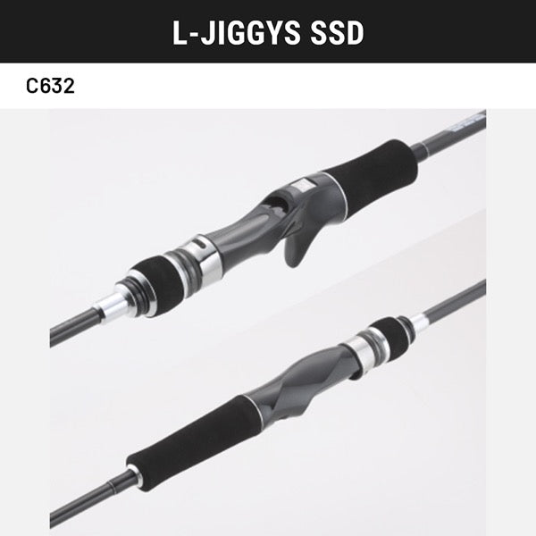 TailWalk L-JIGGYS SSD C632 Casting fishing rod