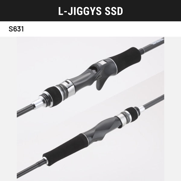 TailWalk L-JIGGYS SSD S631 Spinning fishing rod