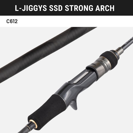 TailWalk L-JIGGYS SSD STRONG ARCH C612 Casting fishing rod — photo 2