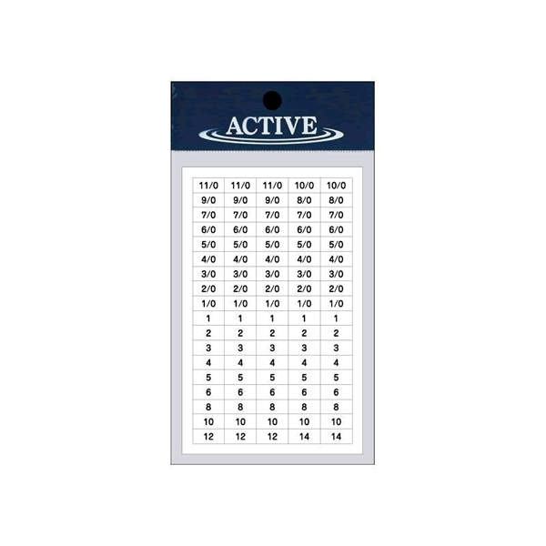 ACTIVE ACTIVE HOOK SEAL (2 pcs/pack) BLACK fishing accessory