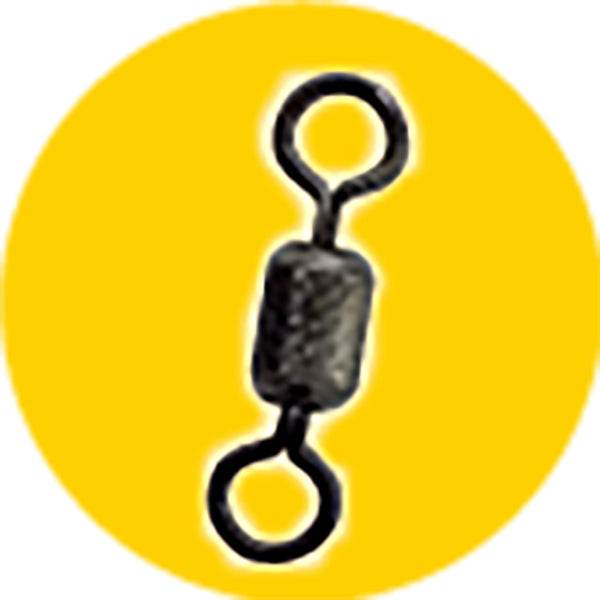 ACTIVE FLOAT RIG SWIVEL SS (0.1g) - Britannic Trade