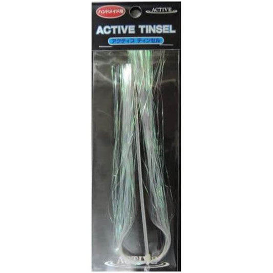 ACTIVE ACTIVE TINSEL FLAT F01 #AURORA WHITE fishing terminal tackle — photo 2