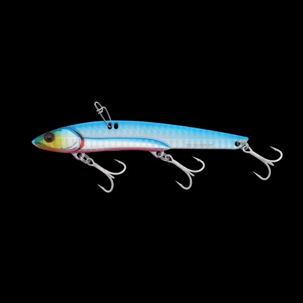 JACKALL BIGBACKER 107 107mm : 27g Sinking BLUE PINK/BORDER HL saltwater fishing lure