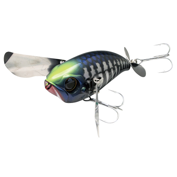 JACKALL POMPADOUR 79mm : 22.0g Floating BLACK BONE