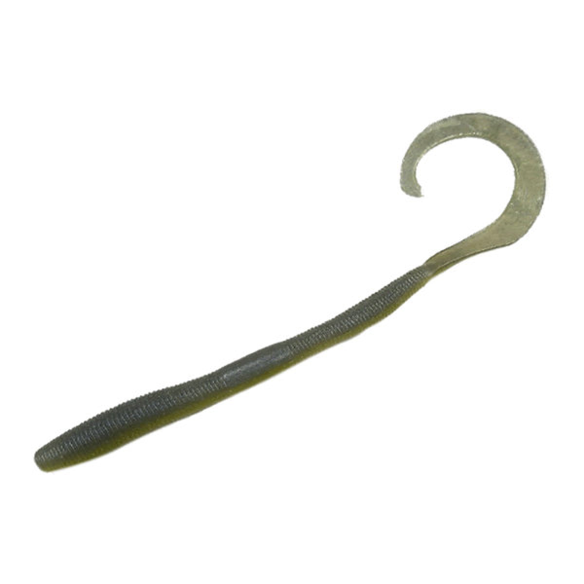 JACKALL FLICK CURLY 4.8" (8 pcs/pack) LOW LIGHT NATURAL MELON