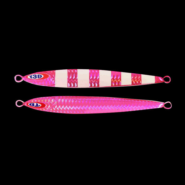 JACKALL ANCHOVY METAL Type-ZERO 100g GLOW PINK/GLOW STRIPE