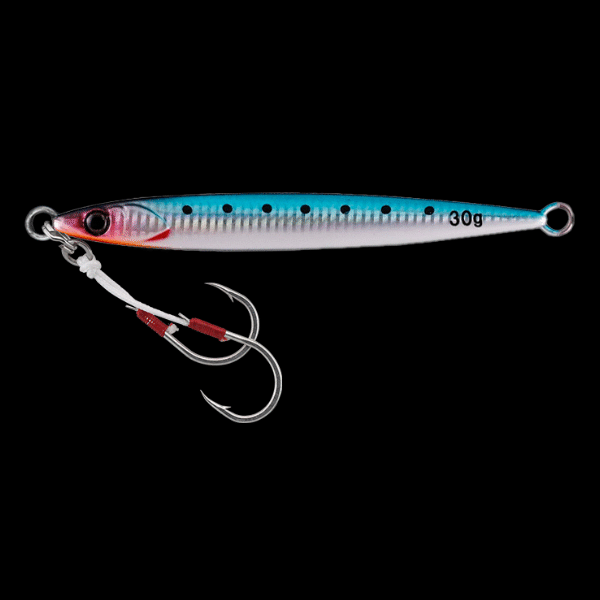 JACKALL BIGBACKER JIG SLIDE STICK 40g 93mm : 40g IWASHI GLOW BELLY /BORDER HL