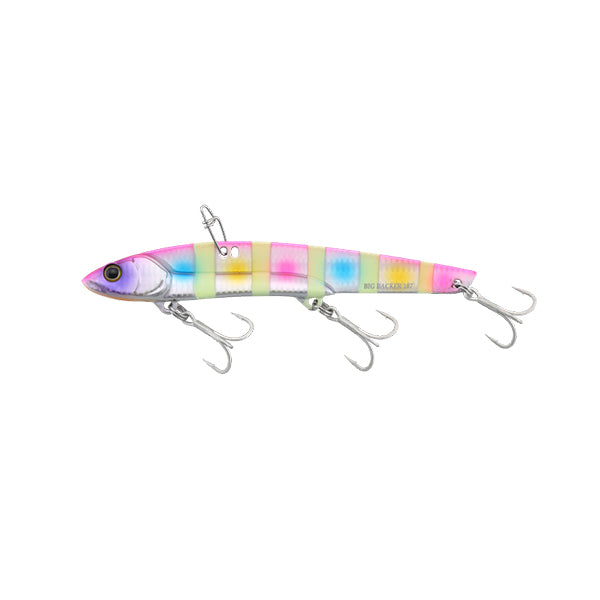 JACKALL BIGBACKER 80 82mm : 25.5g Sinking CANDY GLOW STRIPE saltwater fishing lure
