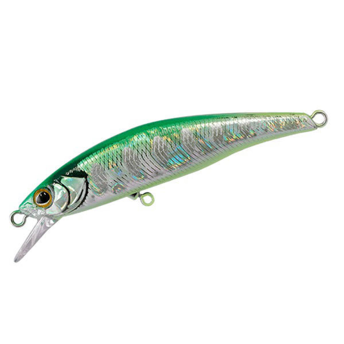 TIMON TRICOROLL RYUSHIN 63HW 63mm : 7.0g Sinking FLASH GREEN BACK freshwater fishing lure