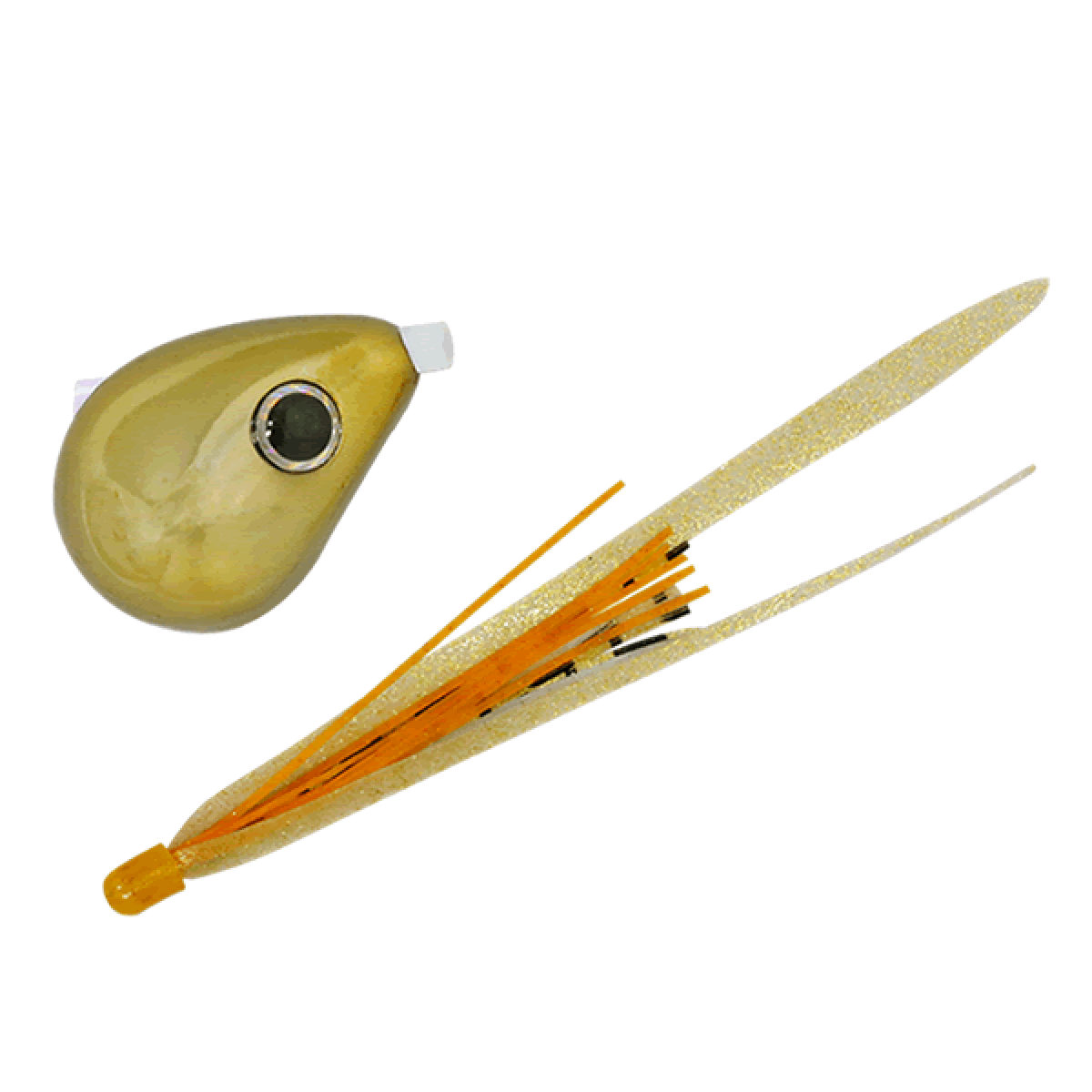 JACKALL BAKURYU NAMARISHIKI BIN-BIN DAMA SLIDE 80g F198 MEKKI GOLD / IKANAGO T