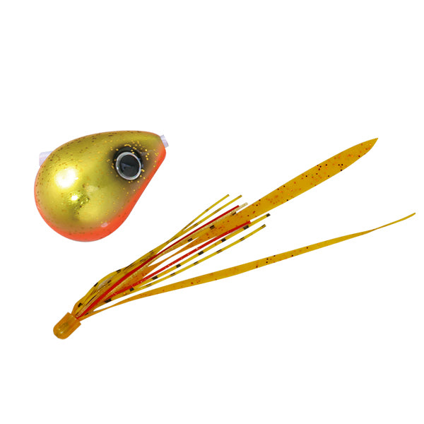 JACKALL BAKURYU NAMARISHIKI BIN-BIN DAMA SLIDE 100g F199 RAME ORANGE / EBIORE T PLUS