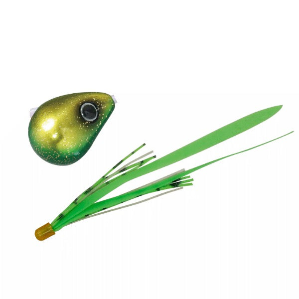JACKALL BAKURYU NAMARISHIKI BINBINDAMA SLIDE 200g F195 GLITTER GLYKIN / FLUORESCENT GREEN T+