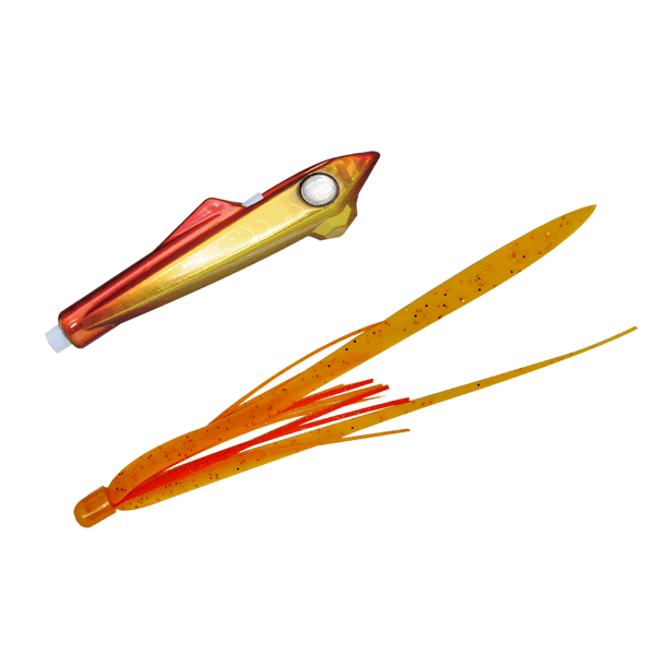 JACKALL BIN-BIN ROCKET 45g F220 RED GOLD/EBI ORE T+