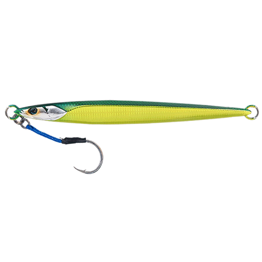 JACKALL BAMBLUZ JIG SEMILONG 100g GURIKIN / SLIM BORDER HOLO saltwater fishing lure