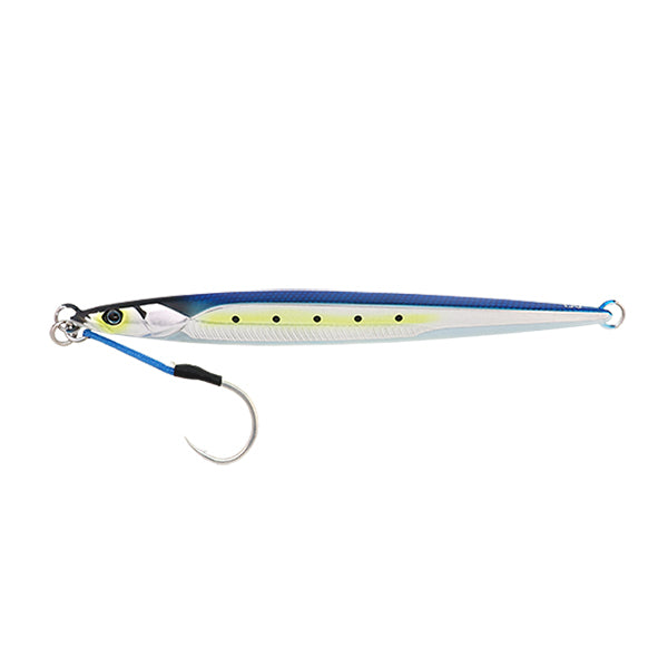 JACKALL BAMBLUZ JIG SEMILONG 250g ALUMINUM IWASHI saltwater fishing lure