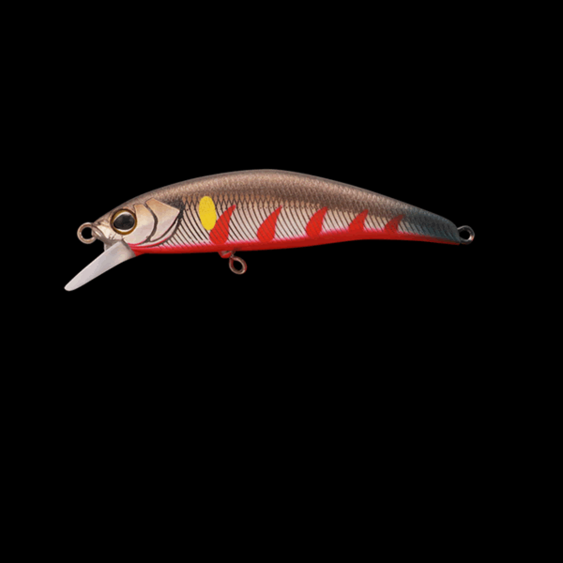 TIMON TRICOROLL RYUSHIN 53HW 53mm : 4.6g Sinking GUNJOAYU REKKA freshwater fishing lure