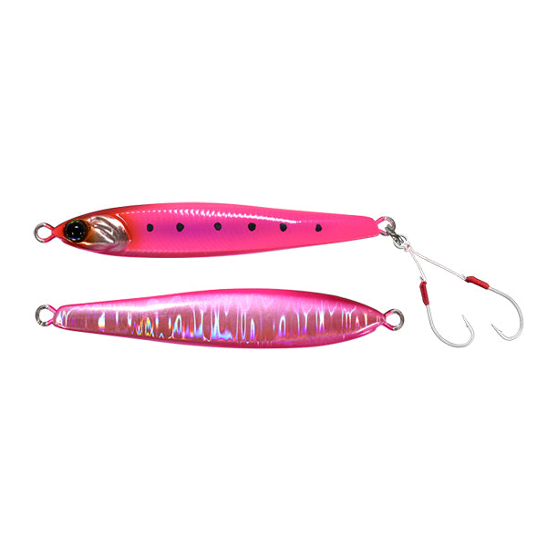 JACKALL SEABASS ANCHOVY METAL 60g 88mm : 60g IMPACT PINK