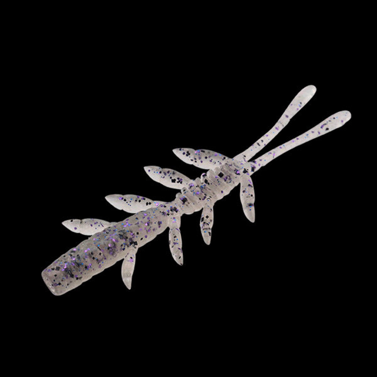 JACKALL SCISSOR COMB 3.8" (7 pcs/pack) KAWASHIMA SMOKE SHRIMP