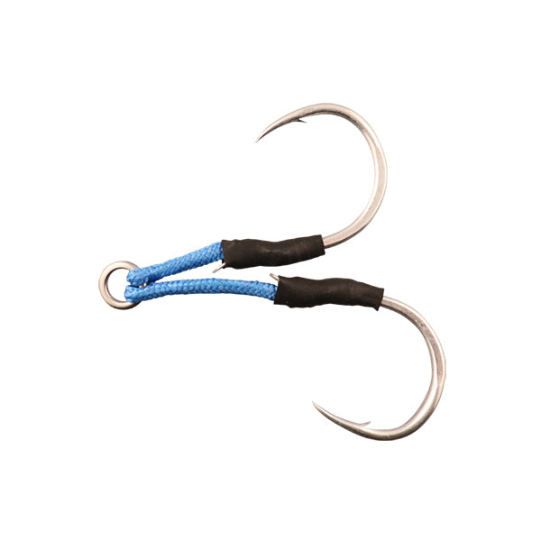 JACKALL BAMBLUZ JIG HOOK TWIN #6/0 : 20mm/30mm (2 pcs/bag) fishing terminal tackle