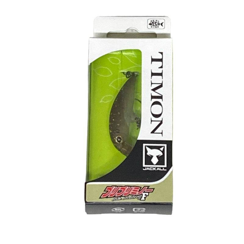 TIMON BURIBURI MINNOW F 40mm : 2.4g Floating END GLOW PELE BROWN - Britannic Trade