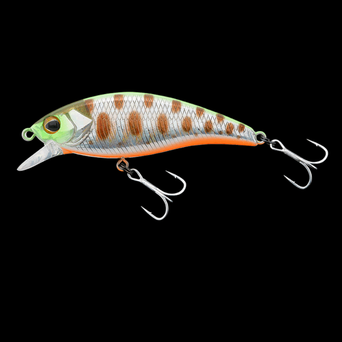 TIMON TRICOROLL MAI 55S 55mm : 5.3g Sinking FLASH CHART YAMAME freshwater fishing lure