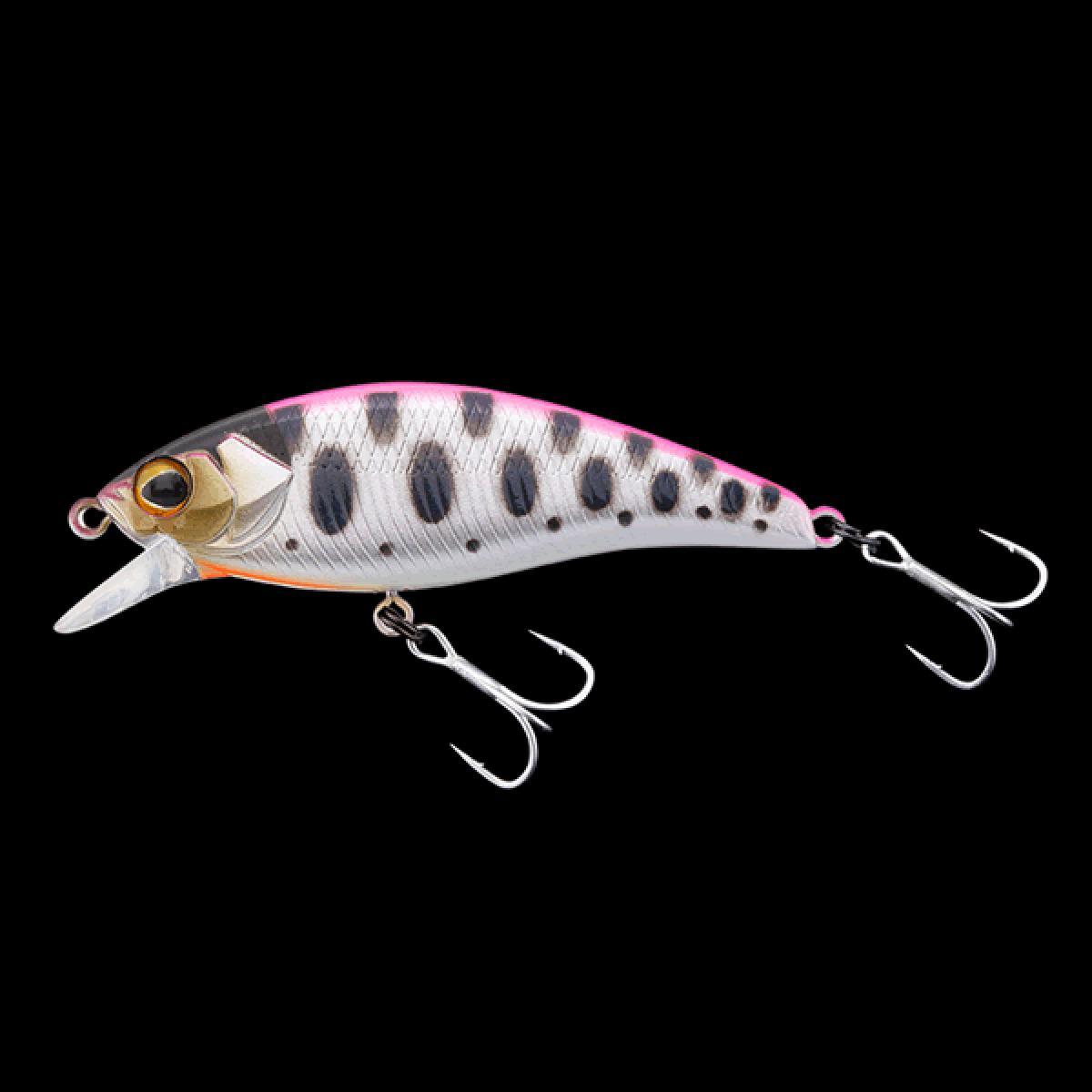 TIMON TRICOROLL MAI 45S 45mm : 3.7g Sinking SILVER PINK YAMAME