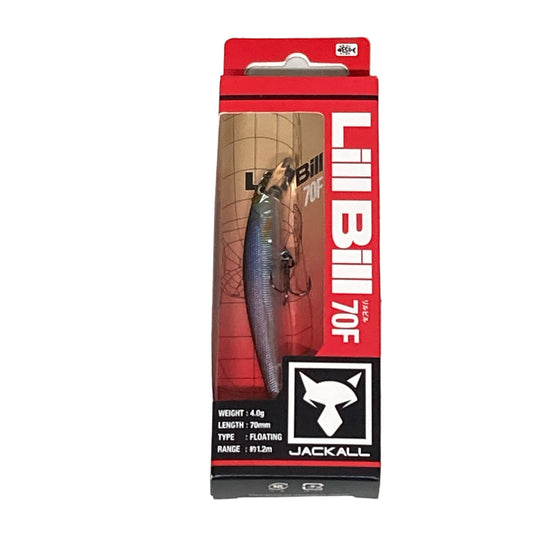 JACKALL LILL BILL 70F 70mm : 4.0g Floating GHOST WAKASAGI freshwater fishing lure — photo 2