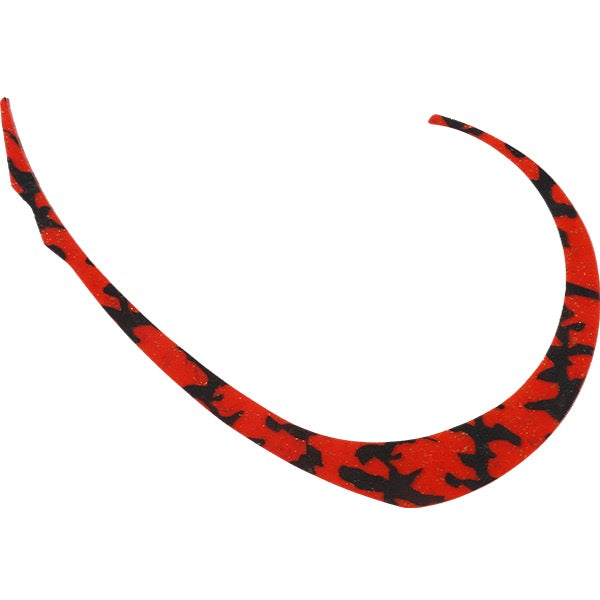 JACKALL BINBINSWITCH + TIE MICRO CURLY WIDE (4pcs / pack) F-0187 STRIPED RED
