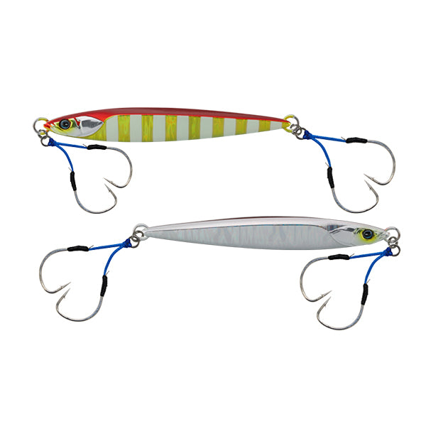JACKALL BAMBLUZ JIG SHORT SAKURAMASU SPECIAL 180g G-0469 AKAKIN / GLOW STRIPE saltwater fishing lure