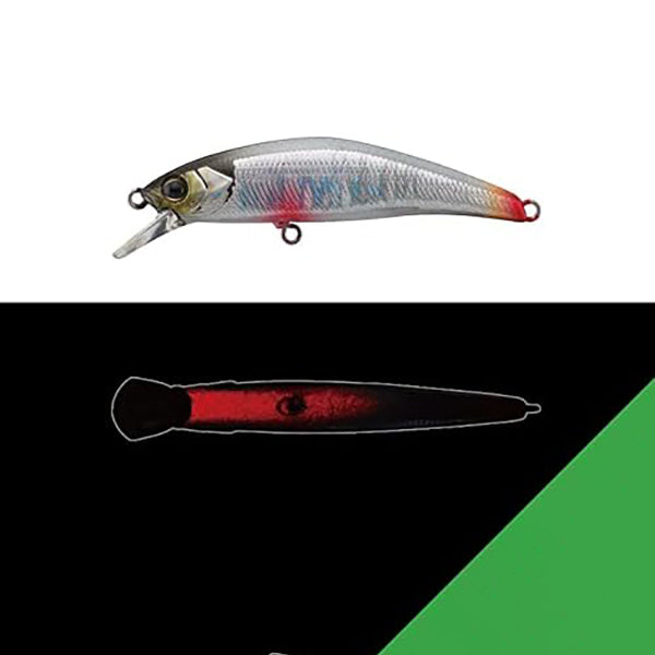 TIMON TRICOROLL RYUSHIN 53HW 53mm : 4.6g Sinking ECCHU HUSUI WHITE BACK freshwater fishing lure
