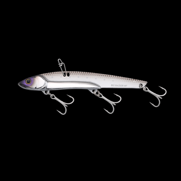 JACKALL BIGBACKER 128 128mm : 44g Sinking CHO UV SILVER saltwater fishing lure