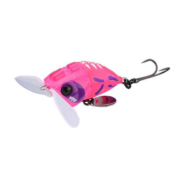 JACKALL NAZZY BUG BABY 57mm : 16g Floating PP FROG BONE