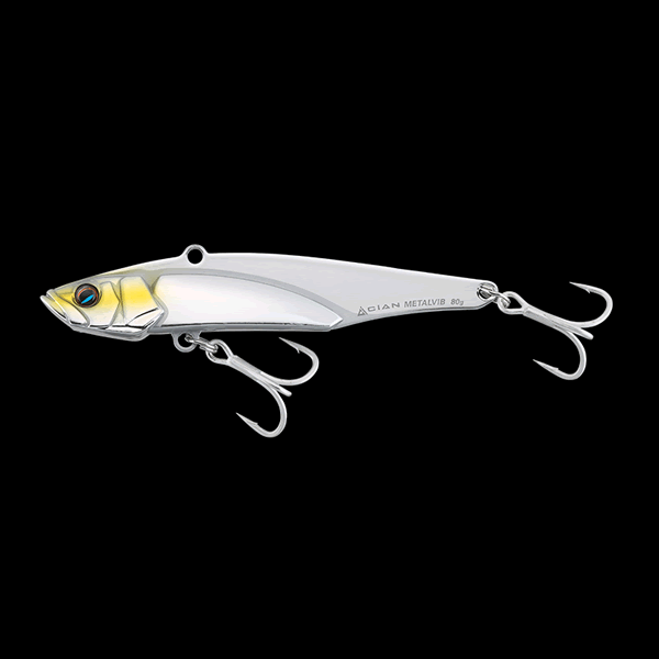 JACKALL CiAN METALVIB 60g 107mm : 60g Sinking MIRROR縲SILVER saltwater fishing lure