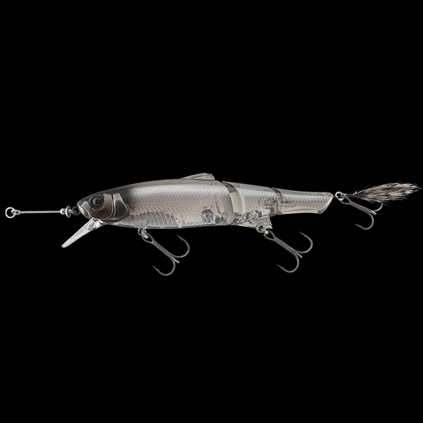 JACKALL SLEEK MIKEY 90 ALABAMACUSTOM 90mm : 11.1g Floating STEALTH SMOKE SHAD freshwater fishing lure