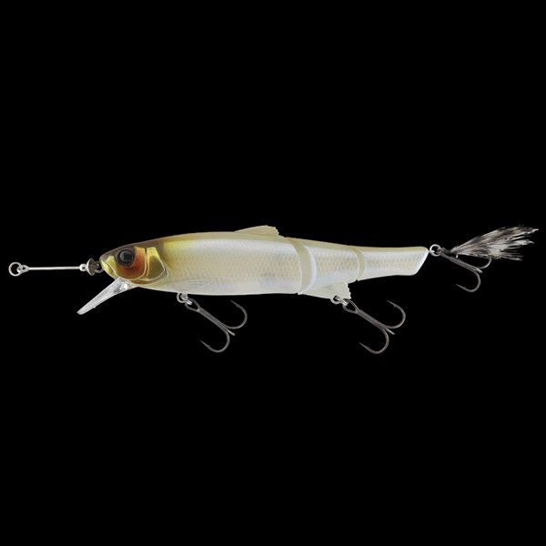 JACKALL SLEEK MIKEY 115 ALABAMACUSTOM 115mm : 20g Floating SLEEK PEARL MAGIC freshwater fishing lure