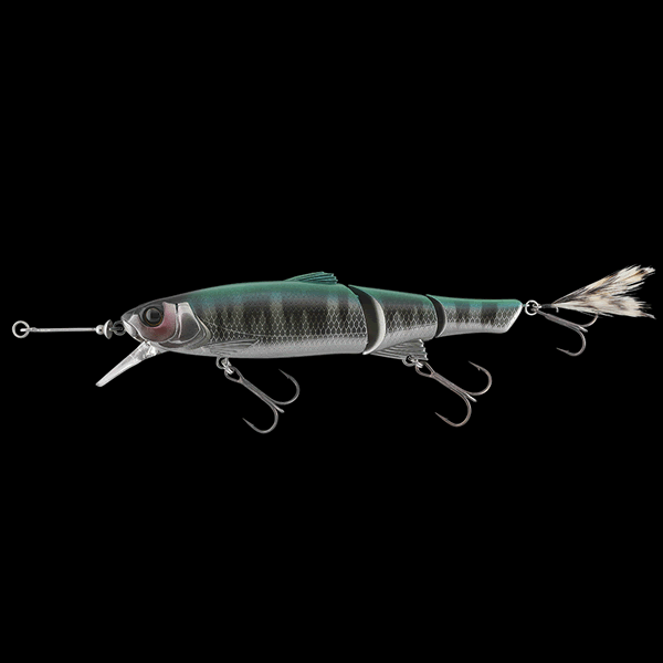 JACKALL SLEEK MIKEY 115 ALABAMACUSTOM 115mm : 20g Floating DARK SILHOUETTE OIKAWA freshwater fishing lure