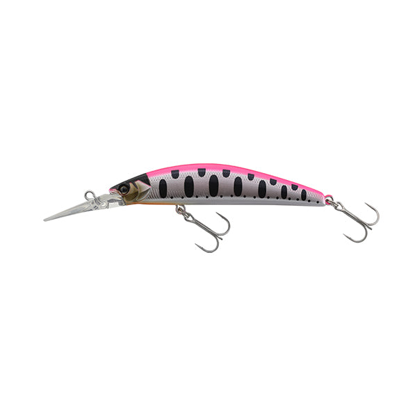 TIMON TRICOROLL GT 72DR-F 72mm : 8.0g Floating SILVER PINK YAMAME freshwater fishing lure