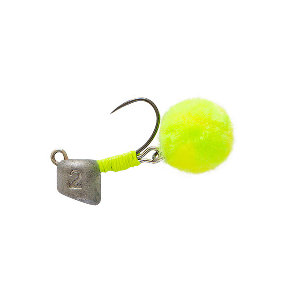 JACKALL EGG POMPON 2.0g (2 pcs/bag) KIIRO