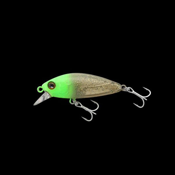 JACKALL ABBEY MINNOW 38SF 38mm : 2.4g Slow Floating GREEN/WEED